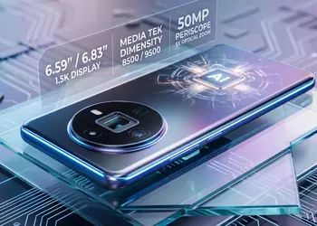 Перископы для всех: инсайдер раскрыл характеристики новой линейки смартфонов на базе Dimensity 9500