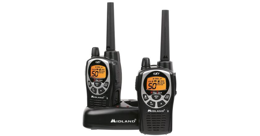 Midland GXT1000VP4 walkie talkie for camping