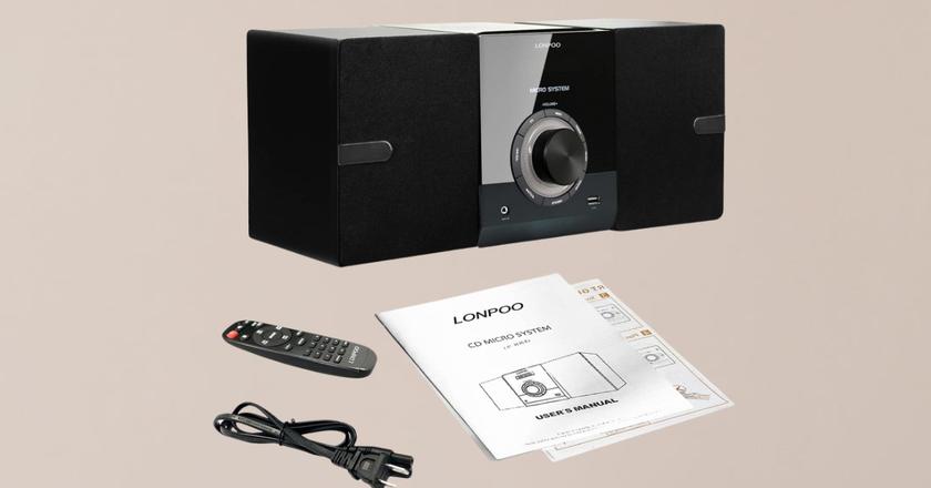 LONPOO compact stereo system review
