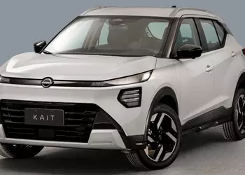 Старый Nissan Kicks превратился в новый кроссовер Nissan Kait