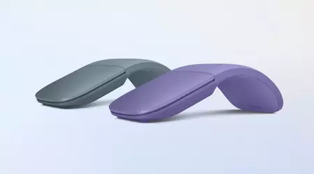 Microsoft has unveiled new colours for the Surface Arc mouse: Violet and Ocean