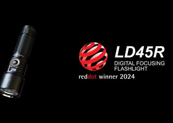 Fenix LD45R: Flashlight with OLED display ...