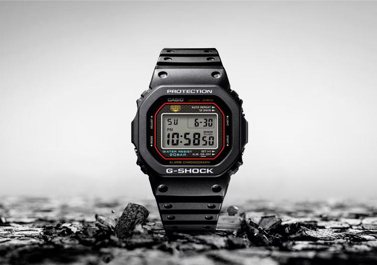 Casio DW-5000R: una réplica del primer ...