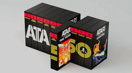 Atari vend un ensemble en édition limitée de 10 jeux Atari 2600 dans leur boîte et leur emballage d'origine pour 999,99 $.