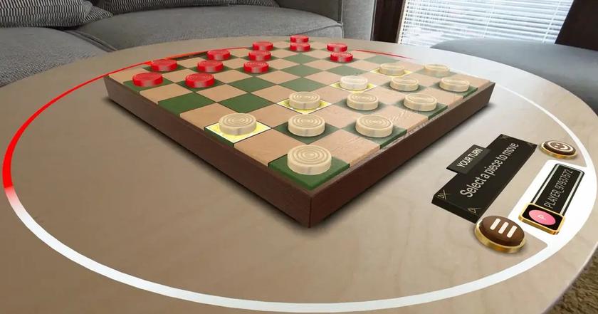 На Apple Vision Pro теперь можно играть в шашки