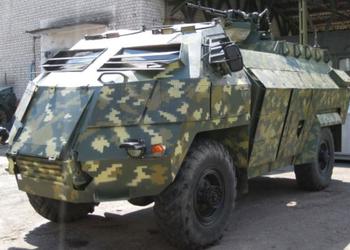 Die ukrainischen Streitkräfte verwenden einen einzigartigen gepanzerten Mannschaftstransportwagen Otaman, den einzigen, den es gibt