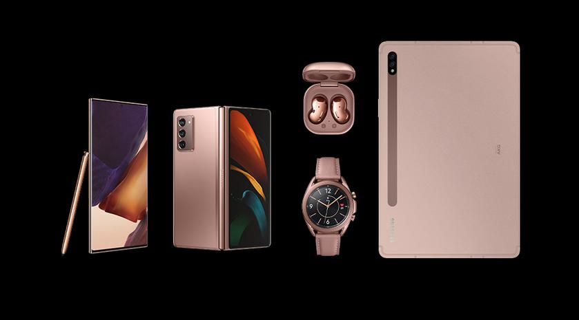 Сколько будут стоить флагманы Samsung Galaxy Note 20, смарт-часы Galaxy Watch 3 и наушники Galaxy Buds Live в Украине