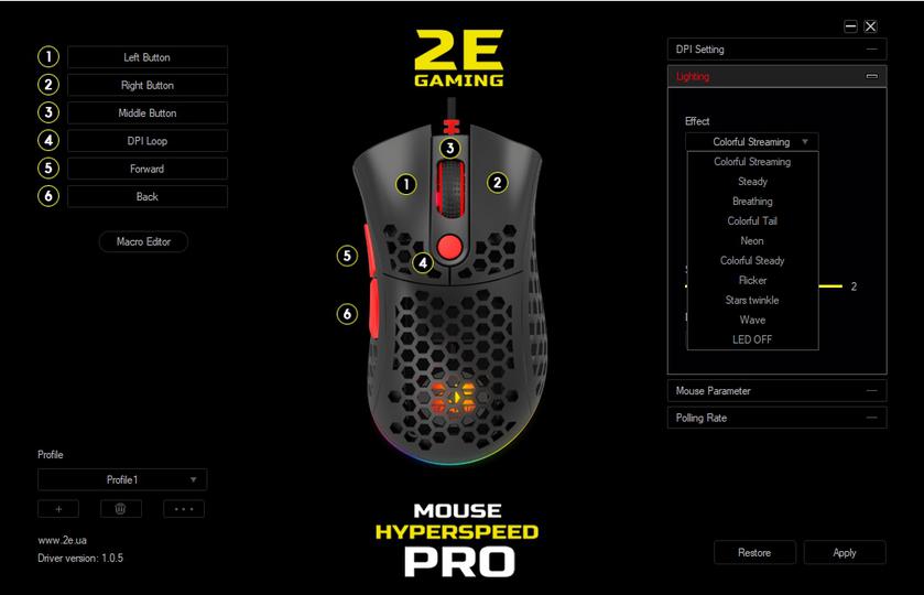 Огляд 2E Gaming HyperSpeed Pro: легка ігрова миша з відмінним сенсором-23