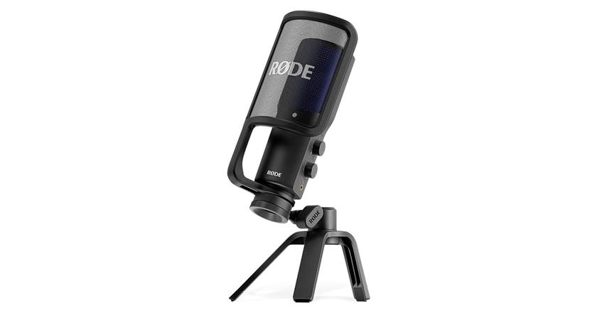 RØDE NT-USB+ meilleur microphone à condensateur à petit prix pour le chant
