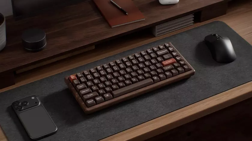 Keychron K2 HE Wireless All-Wood клавіатура