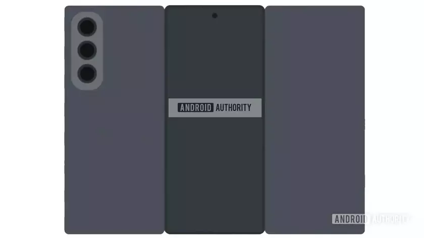 Первая анимация One UI 8: Samsung тестирует трехстворчатый смартфон