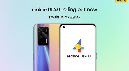 realme X7 Max 5G recibe una versión estable de Android 13 con realme UI 4.0