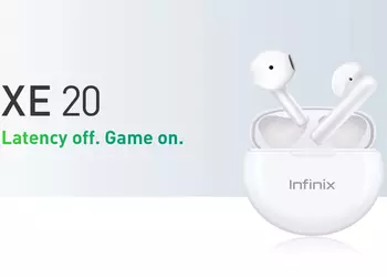 Infinix XE20: low latency in-ear, Bluetooth 5.0, IPX4 protection and up to 30 hours autonomy for $ 22
