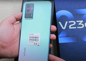 Live photos and detailed specifications of Vivo V23e smartphone appeared online