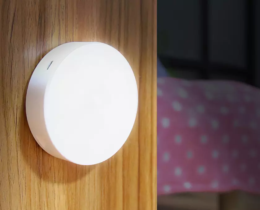 LED Human Body Induction Night Light: ночник с датчиком движения за $3.50