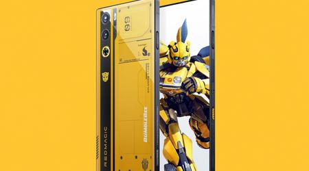 nubia представила Red Magic 9 Pro+ Bumblebee Transformers Edition з тематичними аксесуарами та подарунковою упаковкою