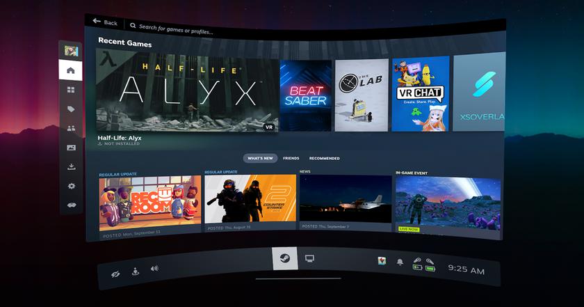 Valve выпустила бета-версию Steam VR 2.0, которая добавляет новые возможности, интегрирует функции Steam и исправляет баги