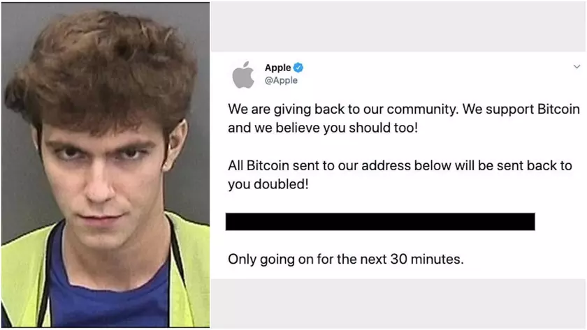 18-летнего хакера, который просил Bitcoin от имени Apple, Uber, Илона Маска и Барака Обамы в Twitter посадили в тюрьму на 3 года