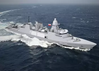 В Польше началось строительство второго фрегата типа Miecznik