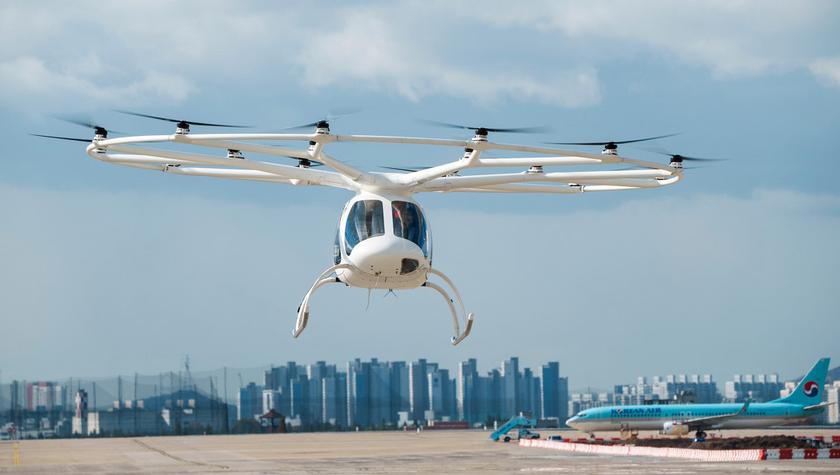 Volocopter хочет в 2024 году запустить первую в мире службу воздушных такси в Париже