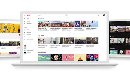 How to enable the new YouTube design with a dark interface
