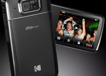 Видеокамера Kodak Playtouch с записью в FullHD и тонкий фотоаппарат EasyShare M590