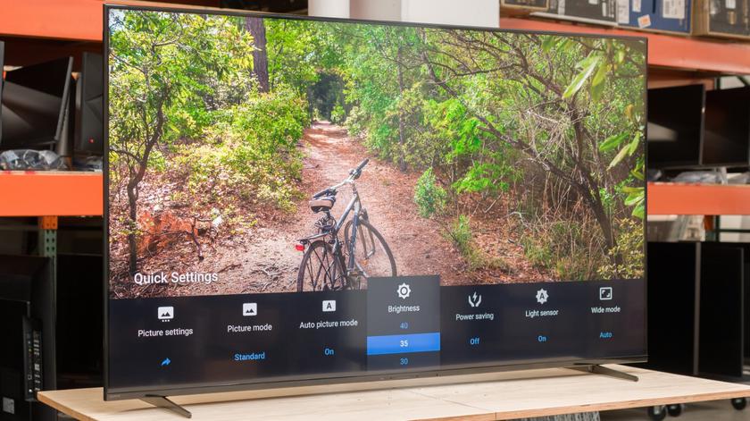 Sony X90K 55-Inch 4K Ultra HD garage tv