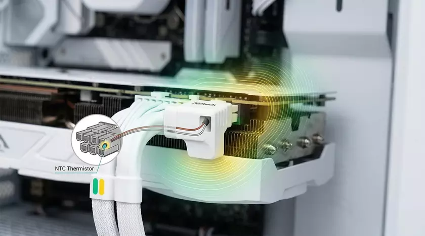 ASRock 12V-2x6 кабель