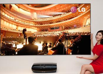 Короткофокусный лазерный проектор LG Cinema Beam появился в продаже в Корее