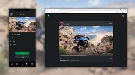 Xbox owners will be able to share game videos using public links from the mobile application