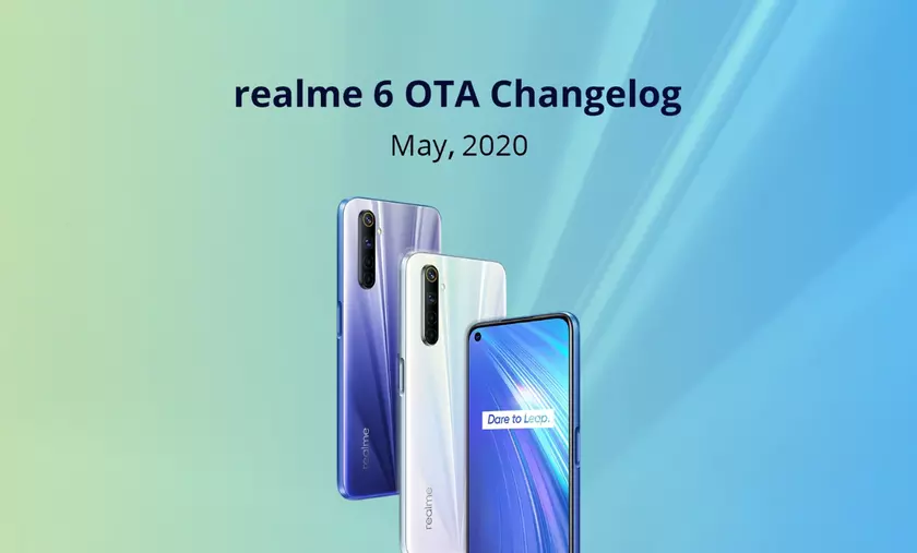 Realme 6 с обновлением получил апрельский патч безопасности, новую анимацию зарядки и функцию Ultra Steady для камеры