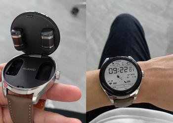 Oto jak będzie wyglądał Huawei Watch Buds: smartwatch z wbudowanymi słuchawkami TWS