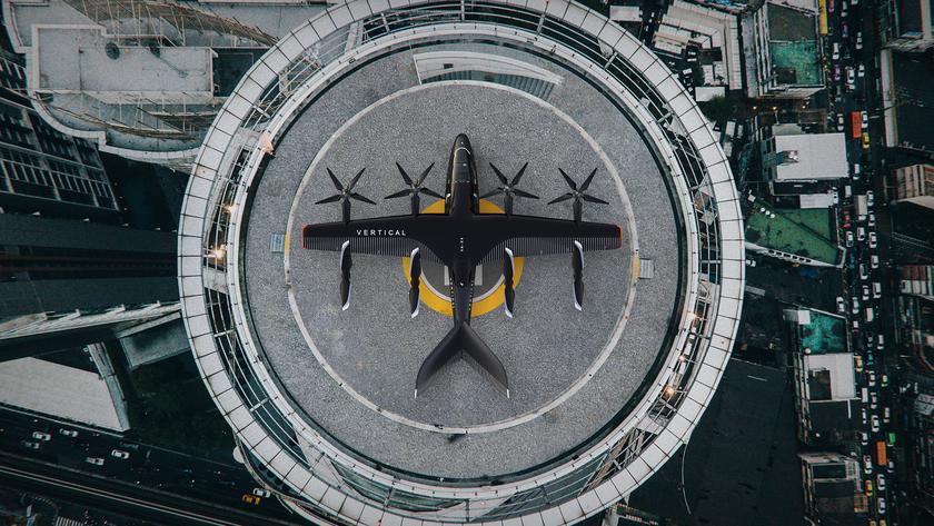 Virgin Atlantic протестирует воздушное такси Vertical Aerospace VX4 в аэропорту Хитроу