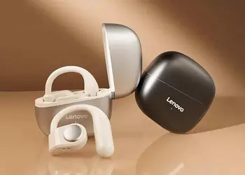 Lenovo представила TC3401: TWS-наушники открытого типа с Bluetooth 5.3 и автономностью до 30 часов