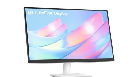 LG présente le moniteur 4K UltraFine 27US550-W de 27 pouces doté de la technologie Super Resolution+ et d'une couverture DCI-P3 de 90 %.