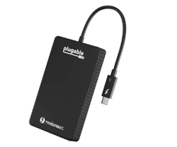 PLUGABLE THUNDERBOLT 3 EXTERNAL SSD NVME DRIVE