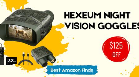 HEXEUM Night Vision Goggles - Now $460 Discount Super Deal!