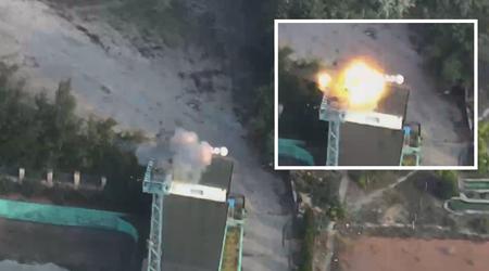 Un drone FPV ucraino ha distrutto una stazione di guerra elettronica russa Strizh, progettata appositamente per sopprimere gli UAV.
