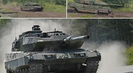 Збройні Сили України показали перше відео зі шведськими танками Stridsvagn 122