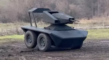 Ukrainian company Dron ZP has created a new turret that can shoot down enemy drones