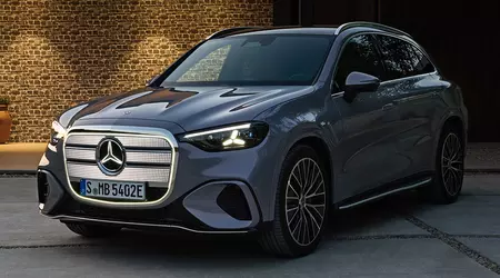 Mercedes представив електричний GLC з величезною підсвіченою решіткою
