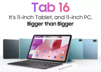 Blackview Tab 16: Android tablet with 2K display, Unisoc T616 chip, 256 GB storage, and four speakers for $150.99