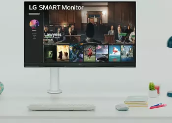 LG представила Smart Monitor 32SQ780S – 32” 4K-монитор с частотой кадров 65 Гц, стереодинамиками, webOS и eARC за $500