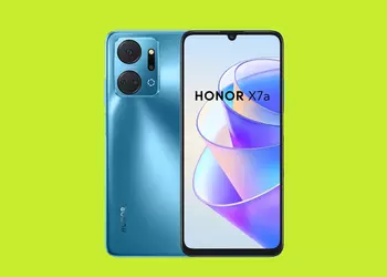 Price in Europe for Honor X7a with 90 Hz screen, MediaTek Helio G37 chip and 6000 mAh battery 