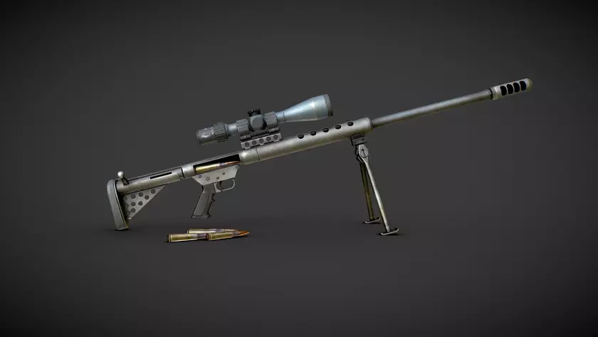 ВСУ используют на фронте снайперскую винтовку Serbu BFG-50, она может поражать цели на расстоянии от 1 км