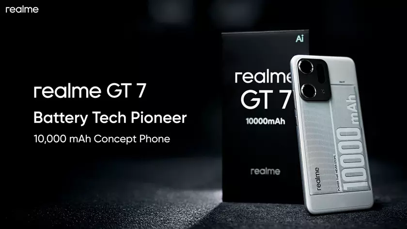Realme подтвердила запуск смартфона с 10 000 мА-ч батареей в начале 2026 года