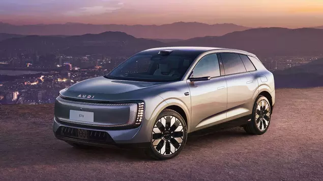 AUDI E7X: a Q7-sized electric SUV ...
