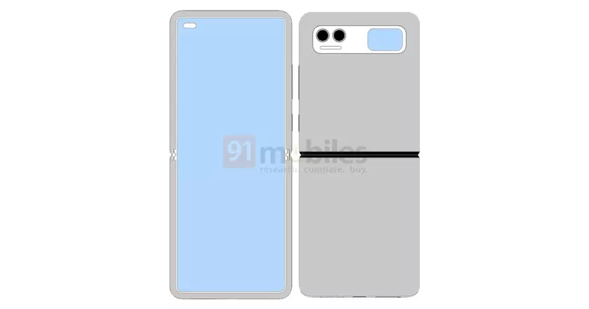 Конкурент Samsung Galaxy Z Flip: складной смартфон Xiaomi показали на патентных изображениях