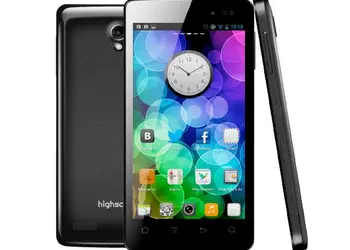 Смартфон Highscreen Omega Q с  4.5-дюймовым IPS-дисплеем 960х540 