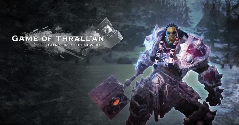 Game Of Thrall'an - RPG, вдохновленная культовым персонажем Thrall из Warcraft, которая является миксом жанров Hack-n-Slash и Souls